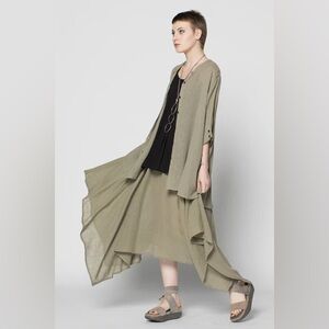 FAB KALIYANA 'SAGE LALU' TUNIC SHIRT - BNWT - ONE SIZE